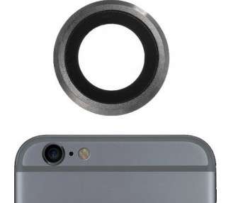 Lente Cristal Camara Principal Para iPhone 6S Gris