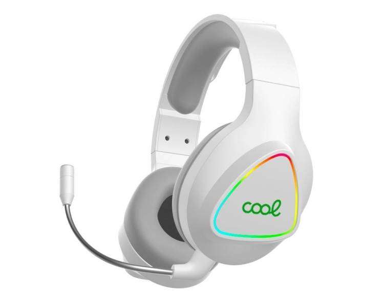 Auriculares Blancos COOL Stereo Con Micro para iPHONE (Lightning