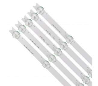 Tiras de LED para LG 42  TV LC420DUE 42LN5400 6916L-1385A,1386A,1387A,1388A