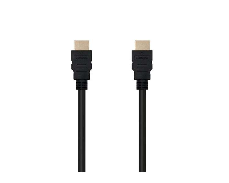 Cable HDMI (A) a HDMI (A) 4K 2M Nanocable Negro