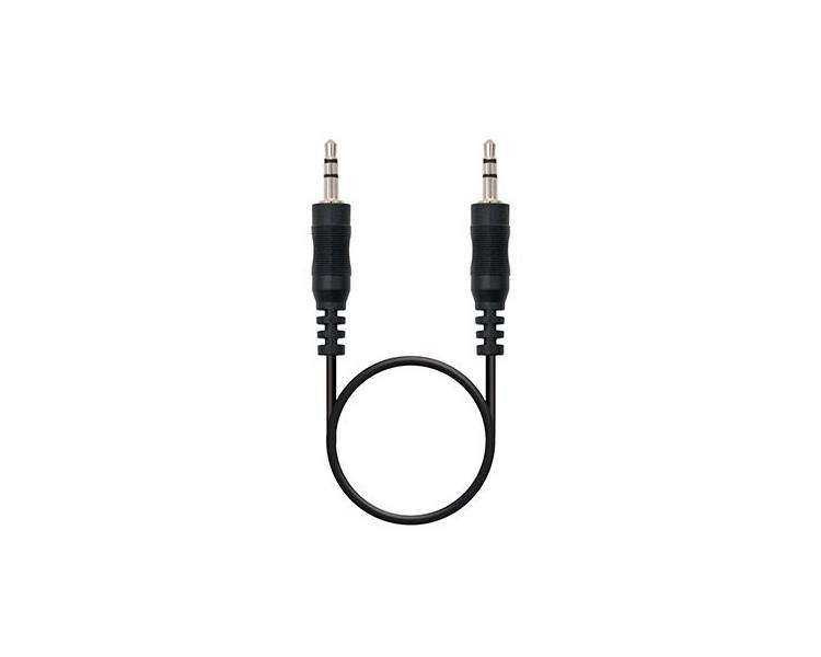 Cable Audio 1X Jack 3.5 a 1X Jack 3.5 1.5M Nanocable