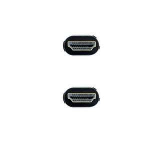 Cable HDMI (A) a HDMI (A) IRIS 8K Nanocable 2M Negro