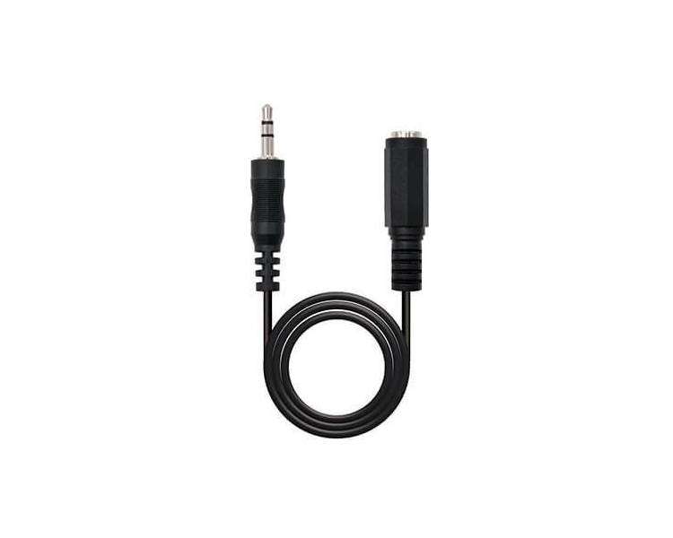 CABLE AUDIO JACK-3.5M A JACK-3.5H NANOCABLE 3M