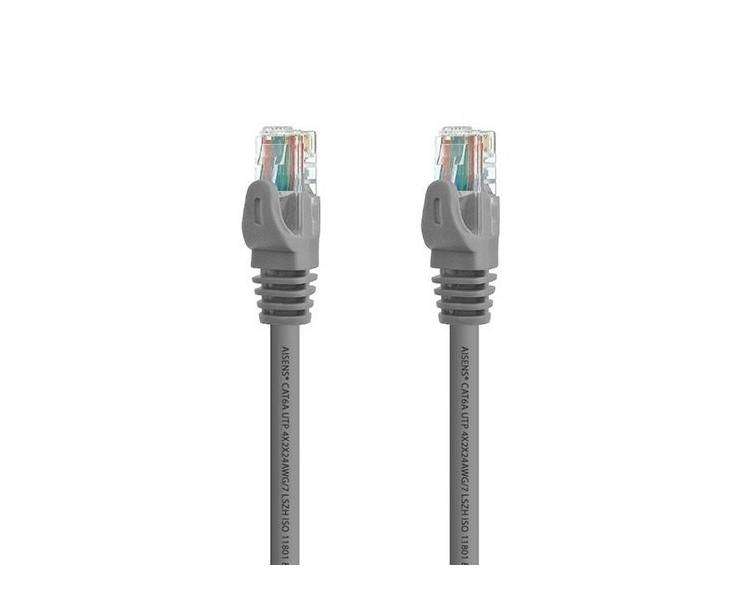 CABLE RED AISENS RJ45 LSZH CAT.6A 5.0M GRIS