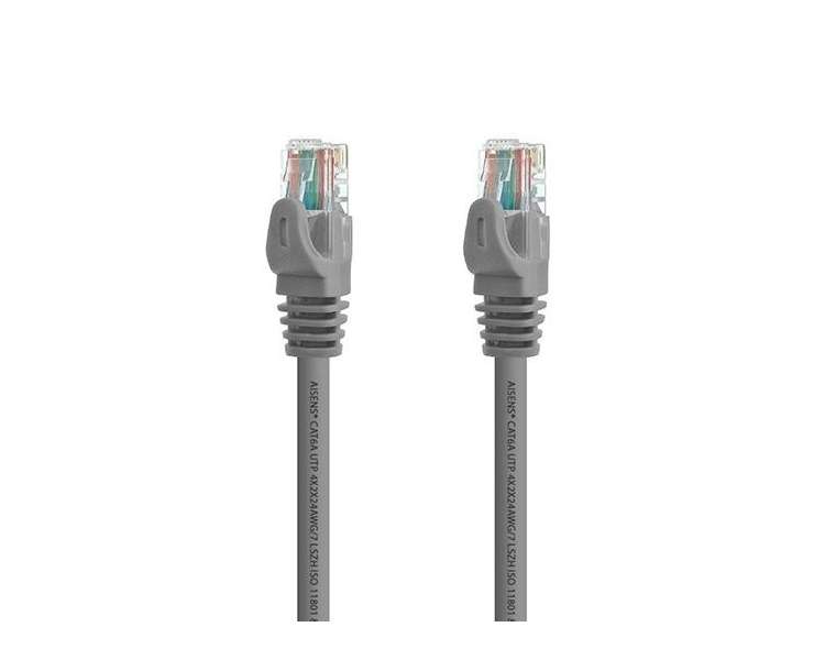 CABLE RED AISENS RJ45 LSZH CAT.6A 10M GRIS