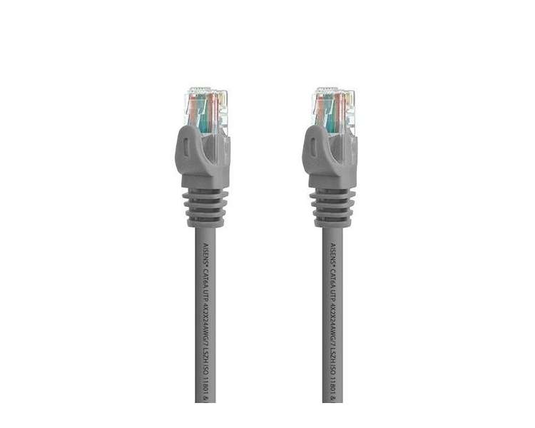 CABLE RED AISENS RJ45 LSZH CAT.7 1M GRIS