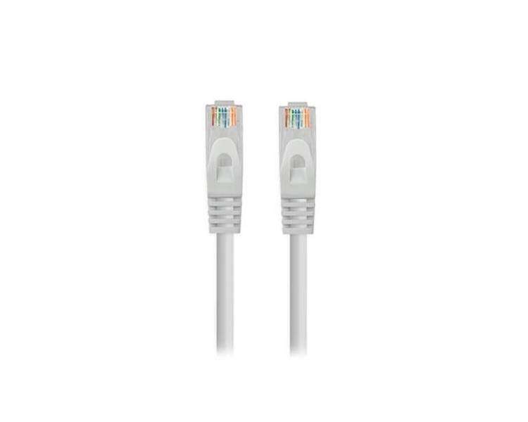 CABLE RED NANOCABLE RJ45 LSZH CAT.6 1.5M GRIS