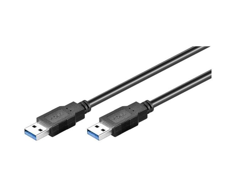 CABLE USB(A) 3.0 A USB(A) 3.0 GOOBAY 1.8M NEGRO