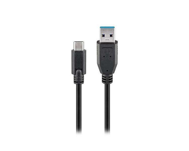 CABLE USB(A) 3.0 A USB(C) 3.0 GOOBAY 2M NEGRO