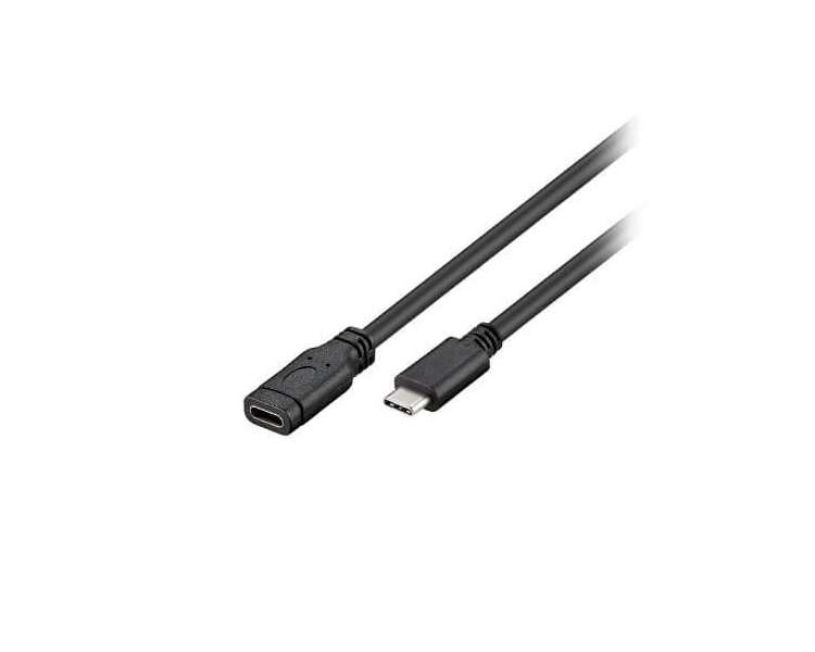 CABLE USB(C) 3.1 A USB(C) 3.1 GOOBAY 1M NEGRO