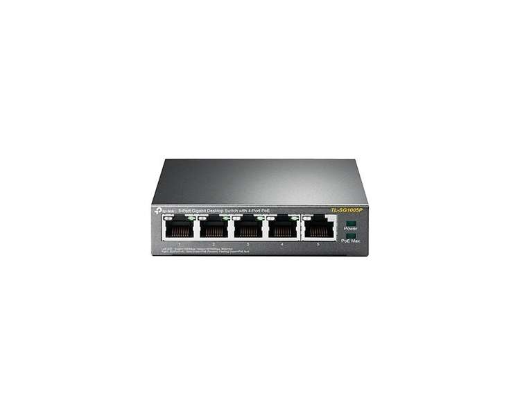 HUB SWITCH 5 Puertos 10/100/1000 TP-LINK TL-SG1005P