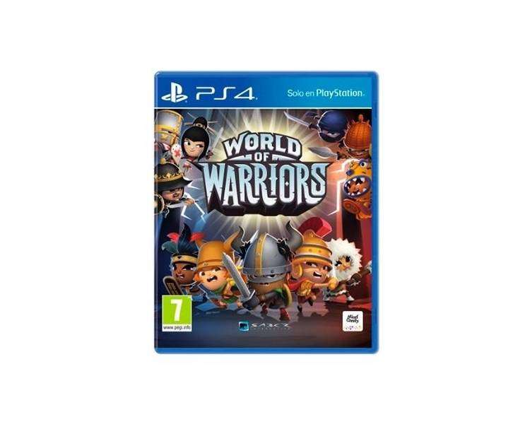 WORLD OF WARRIORS, Juego para Consola Sony PlayStation 4 , PS4, PAL ESPAÑA