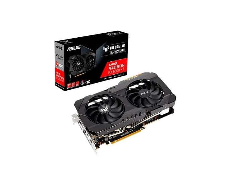 TARJETA GRÁFICA ASUS TUF RX 6500XT GAMING OC 4GB GDDR6