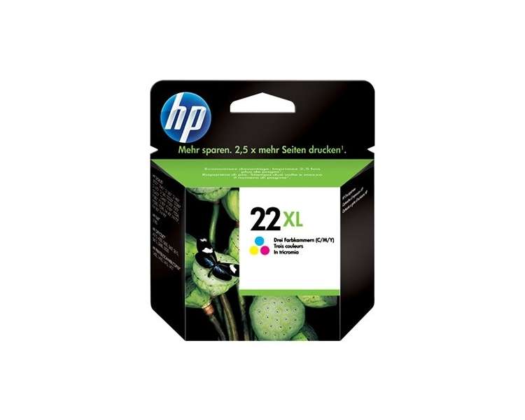 CARTUCHO Original HP Nº 22XL COLOR C9352CE