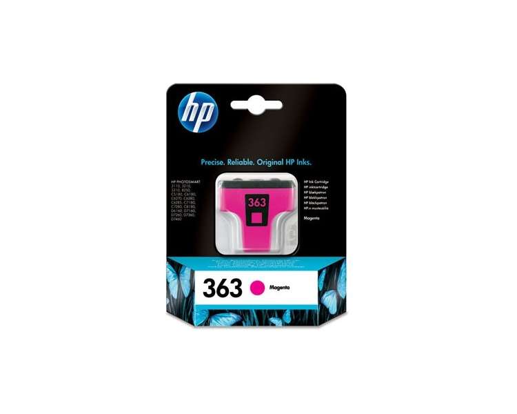 CARTUCHO Original HP Nº 363 MAGENTA C8772EE