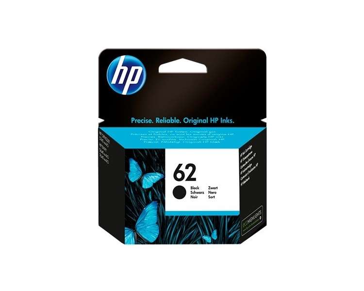 CARTUCHO Original HP Nº 62 NEGRO C2P04AE