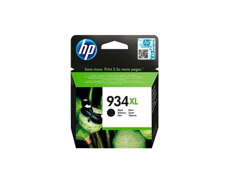 CARTUCHO Original HP Nº 934XL NEGRO C2P23AE