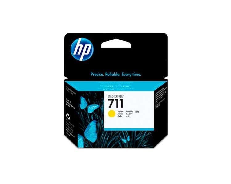 CARTUCHO Original HP Nº 711 AMARILLO CZ132A