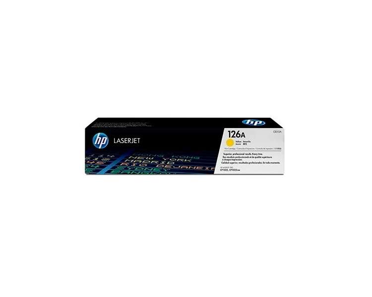 TONER Original HP LASERJET PRO 126A AMARILLO