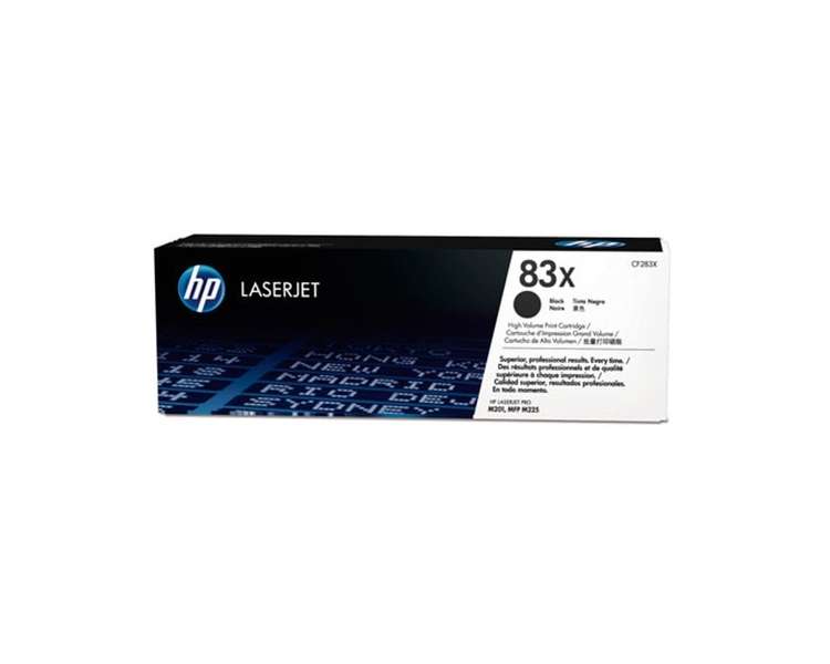 TONER Original HP LASERJET 83X CF283X NEGRO