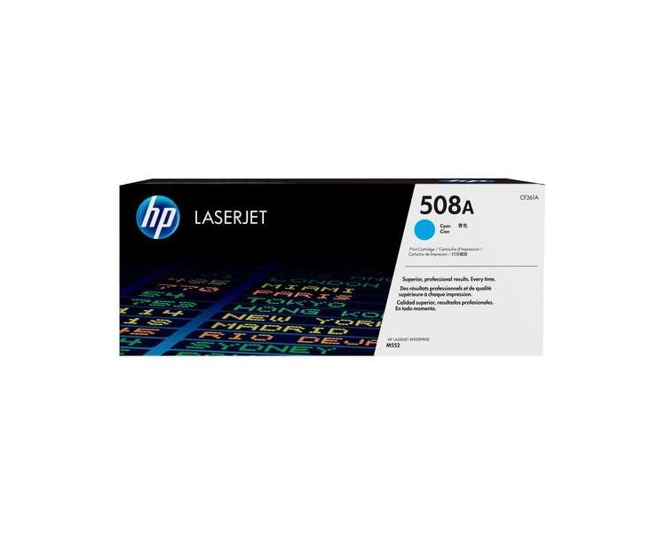 TONER Original HP LASERJET 508A CF361A CIAN