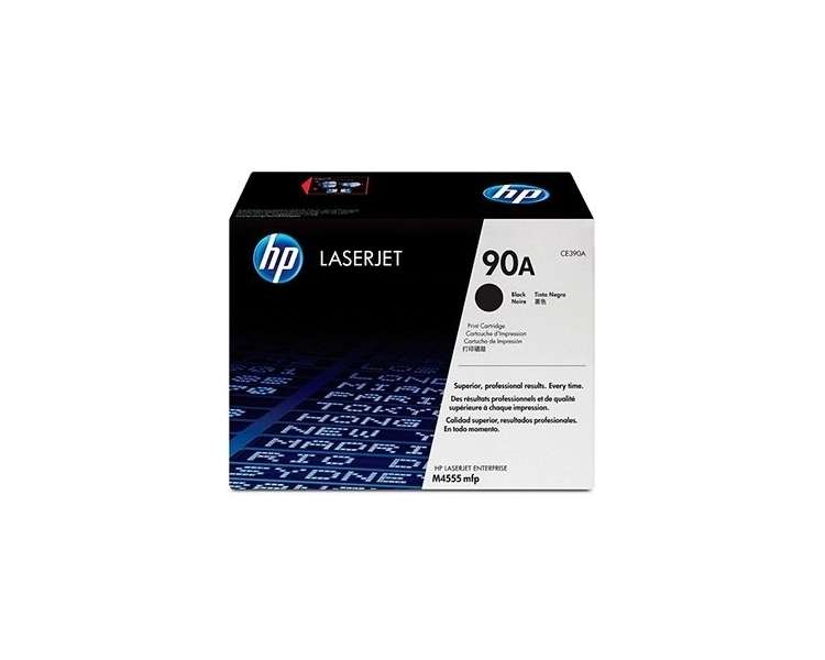 TONER Original HP LASERJET 90A CE390A NEGRO