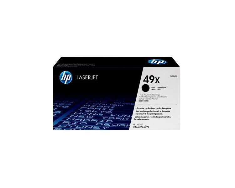 TONER Original HP LASERJET 49X Q5949X NEGRO