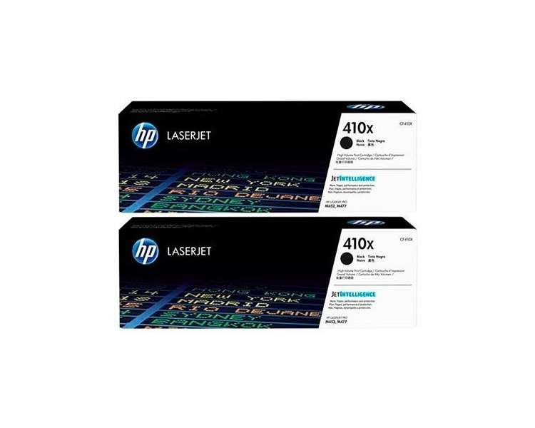 TONER Original HP LASERJET 410X CF410XD PACK 2