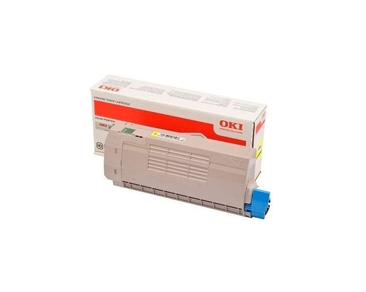 TONER Original OKI 46490401 AMARILLO