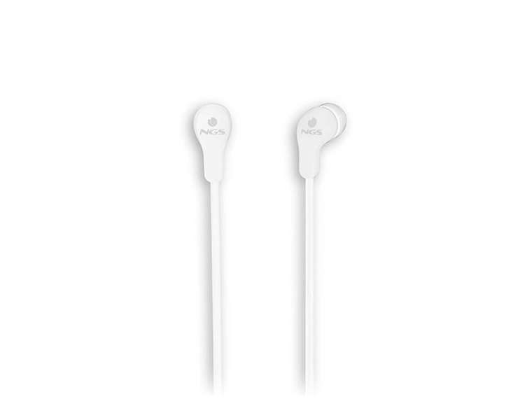 AURICULARES MICRO NGS CROSS SKIP WHITE