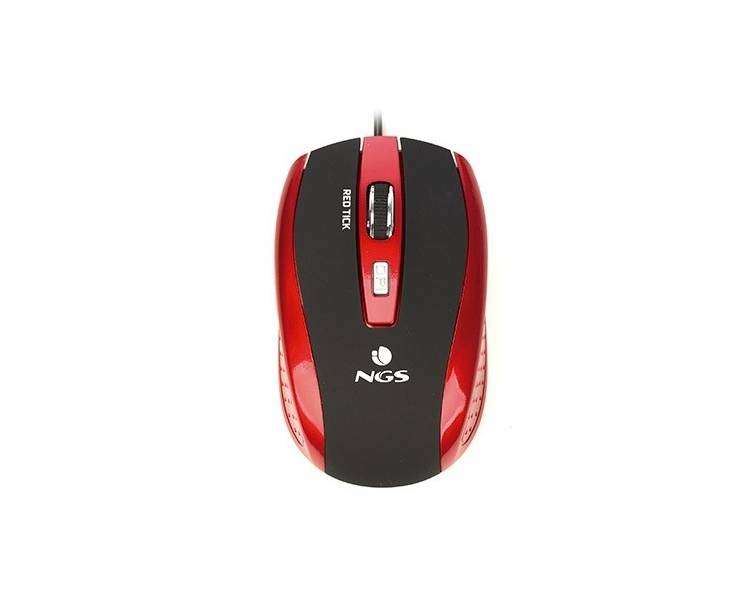 RATON OPTICO NGS RED TICK