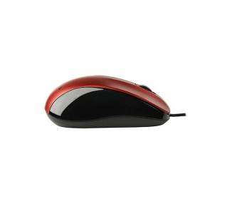 RATON OPTICO NGS WIRED CREW ROJO