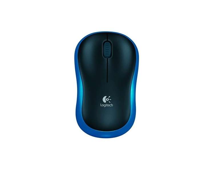 RATON OPTICO LOGITECH M185 WIRELESS AZUL