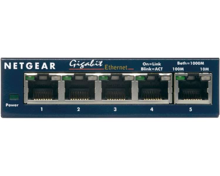 HUB SWITCH 5 PTOS NETGEAR GS105GE