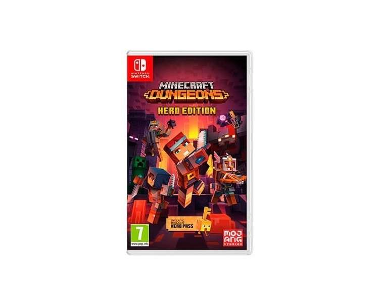 MINECRAFT DUNGEONS, Juego para Consola Nintendo Switch, PAL ESPAÑA