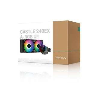 DISIPADOR REF LIQUIDA DEEPCOOL CASTLE 240EX A-RGB