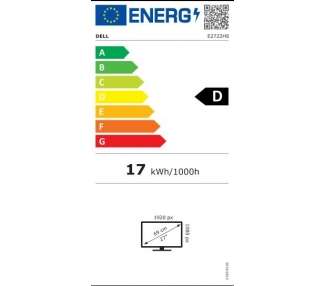 MONITOR LED 27  DELL E2722HS NEGRO