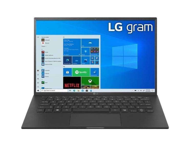 Portátil lg gram 16z90p-g.ap77b intel core i7-1165g7/ 16gb/ 512gb ssd/ 16'/ win10 pro