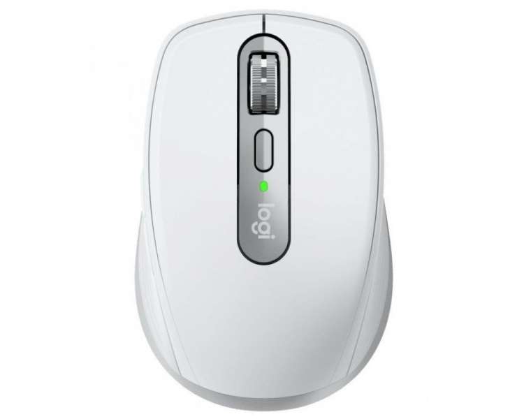 Ratón inalámbrico por bluetooth logitech mx anywhere 3 para mac/ batería recargable/ hasta 4000 dpi/ blanco