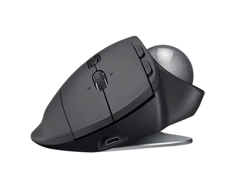 Ratón trackball inalámbrico logitech mx ergo/ batería recargable/ hasta 380 dpi