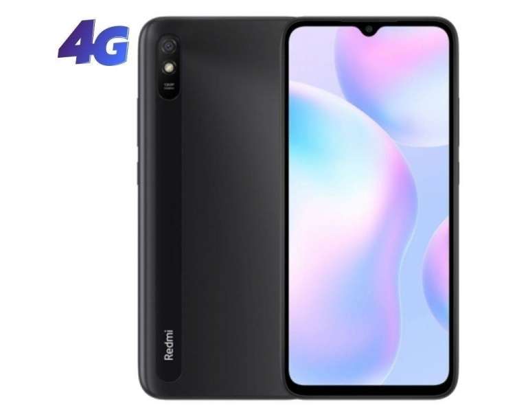 Smartphone xiaomi redmi 9a 2gb/ 32gb/ 6.53'/ gris granito