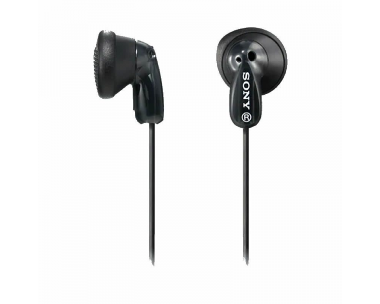 Auriculares intrauditivos sony mdr-e9lp/ jack 3.5/ negros