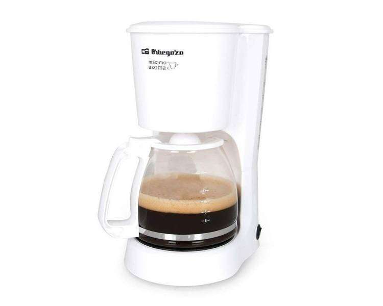 Cafetera de goteo orbegozo cg 4023 b/ 15 tazas/ blanca