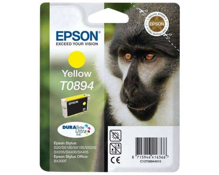 Cartucho de tinta original epson t0894/ amarillo