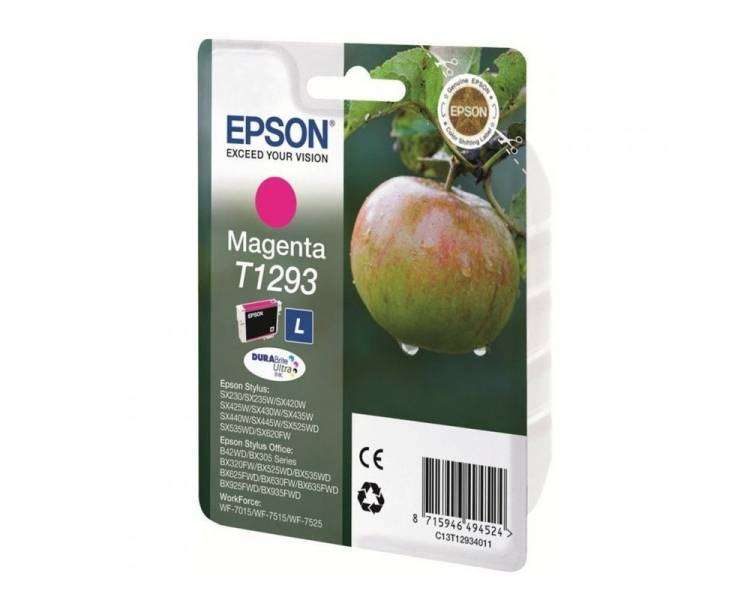 Cartucho de tinta original epson t1293/ magenta