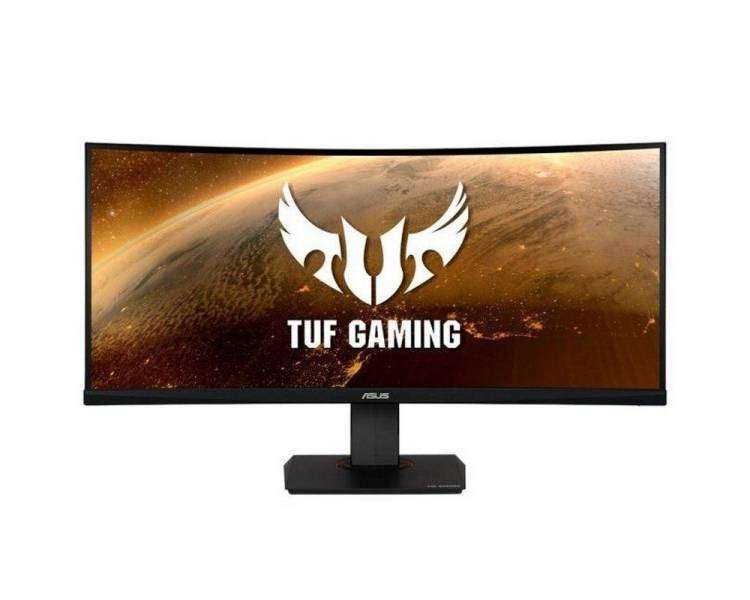 Monitor gaming curvo asus tuf vg35vq 35'/ wqhd/ negro