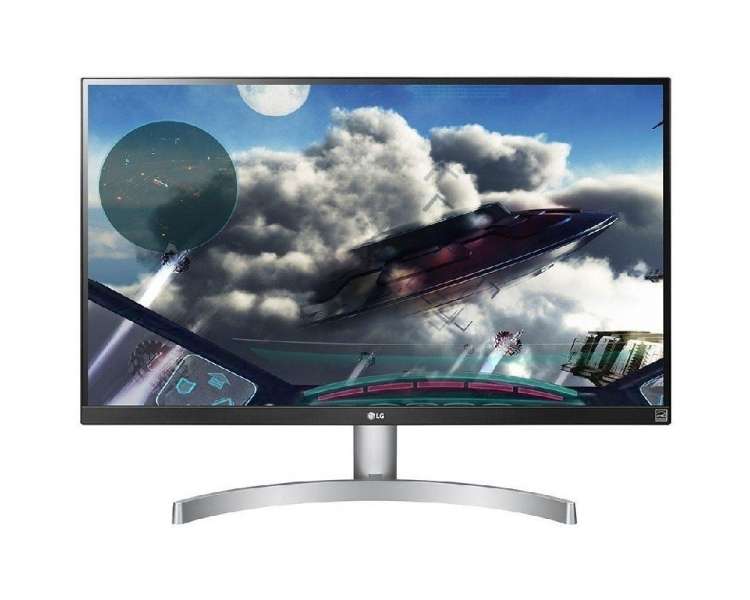 Monitor profesional lg 27ul600-w 27'/ 4k/ plata