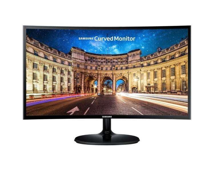 Monitor curvo samsung c24f390fhr 23.5'/ full hd/ negro