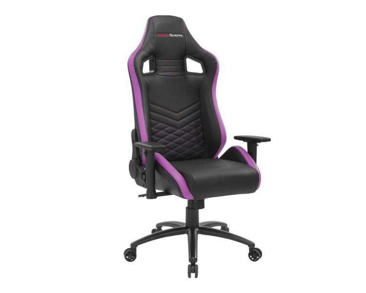 Silla gaming mars gaming mgcx neo/ púrpura y negra