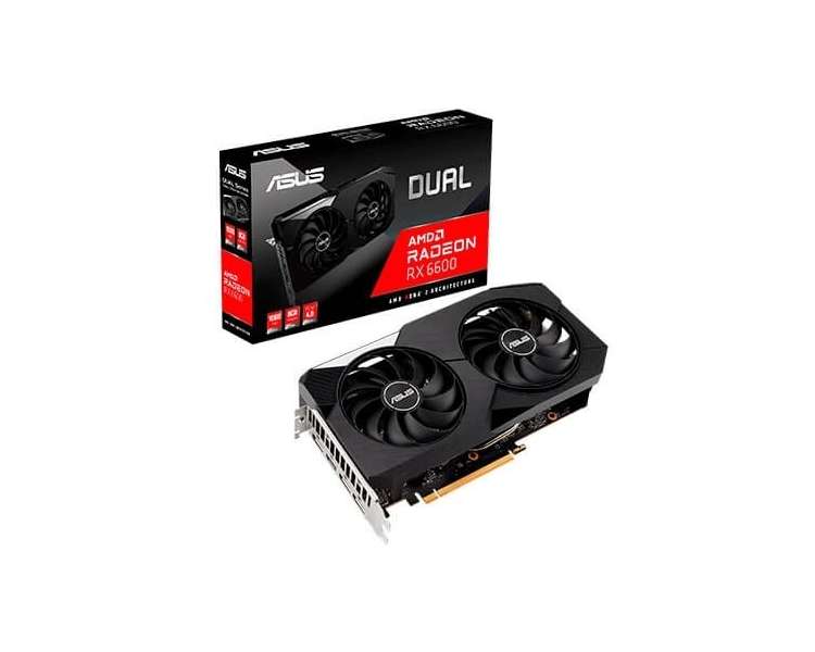 TARJETA GRÁFICA ASUS RX 6600 DUAL 8GB GDDR6